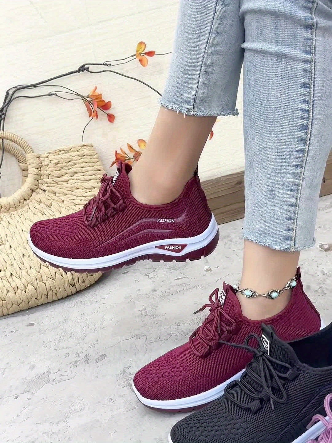 Orthopedic Wide Fit Cushioned Sneakers