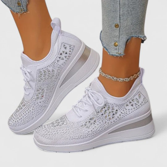 Wide Toe Box Orthopedic Sneakers With Arch Support