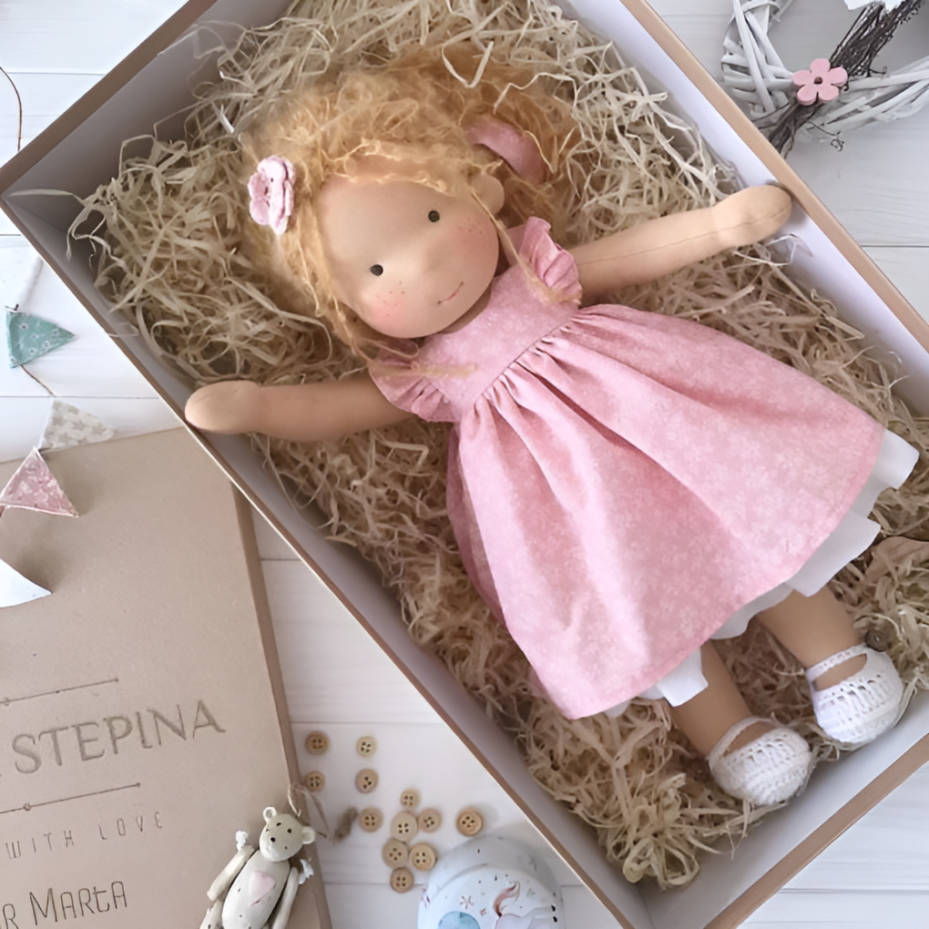 Handmade Cuddly Waldorf Doll