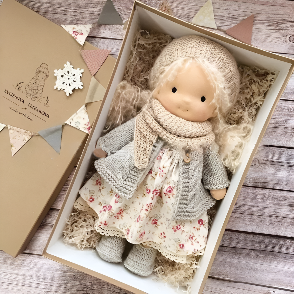Handmade Cuddly Waldorf Doll