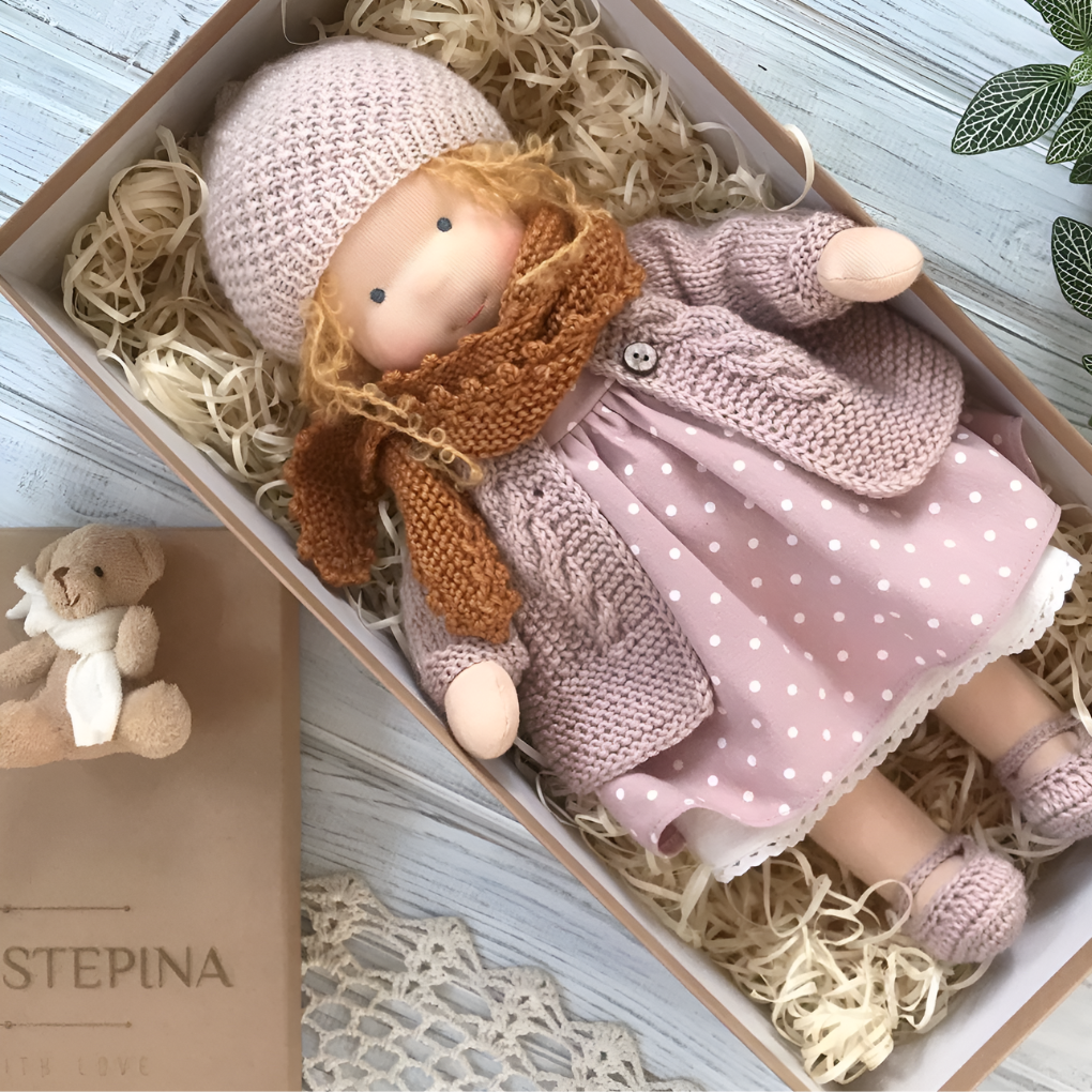 Handmade Cuddly Waldorf Doll