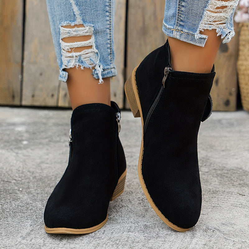 Joanna Zipper Closure Orthopedic Comfort Shoes