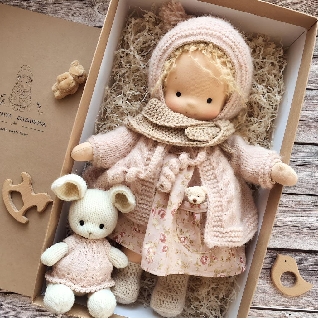 Handmade Cuddly Waldorf Doll