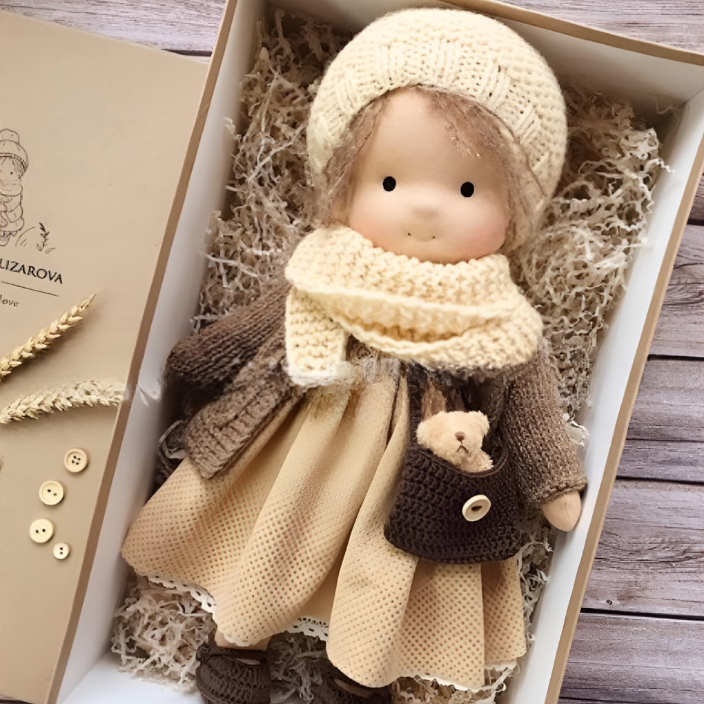 Handmade Cuddly Waldorf Doll