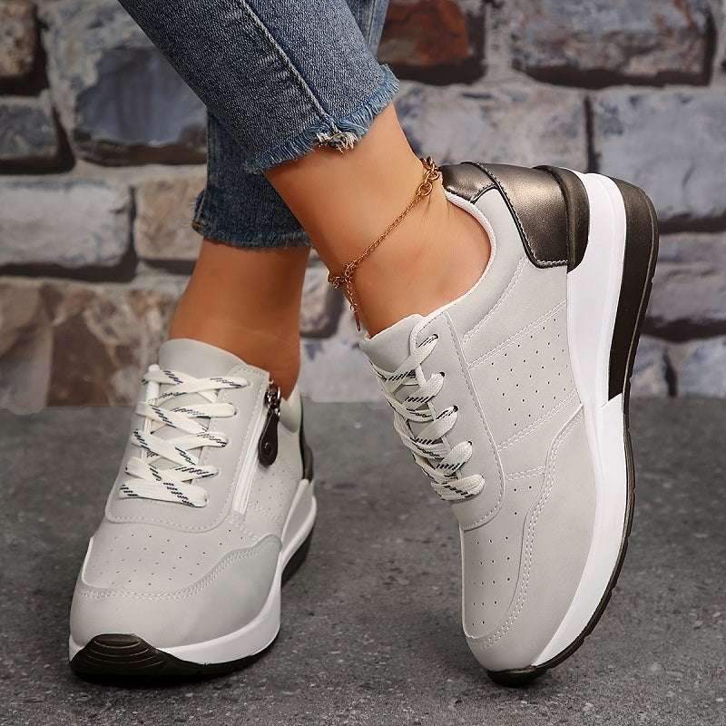 Women's Orthopedic Sneakers with Ergonomic Sole