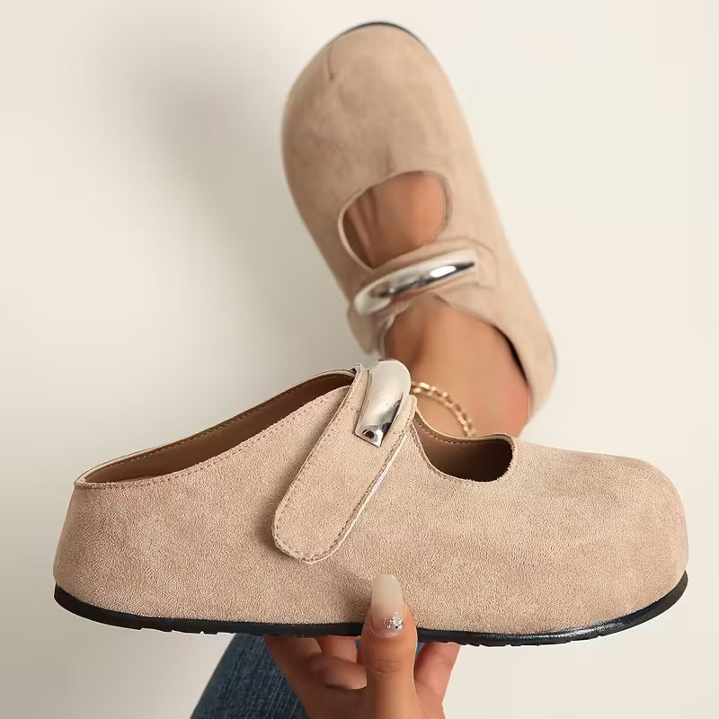 Women's Suede Slip-On Flats