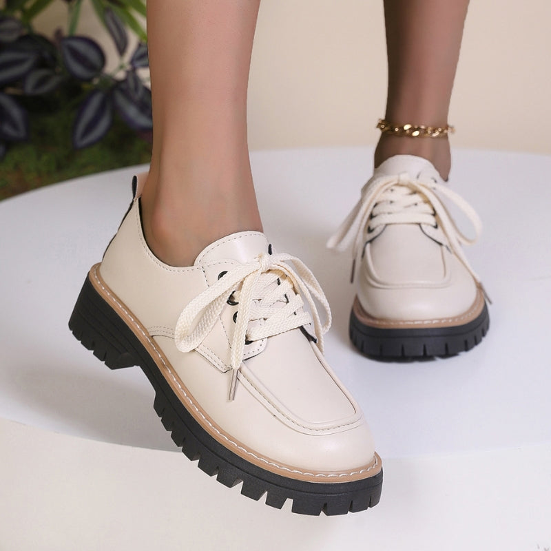 Genuine Leather Loafers with Classic Finish