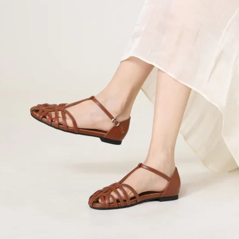 Genuine Leather Flats