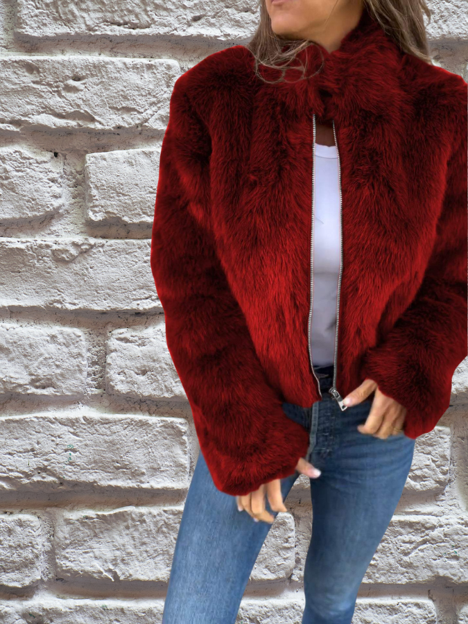 Lightweight High-Collar Autumn Coat