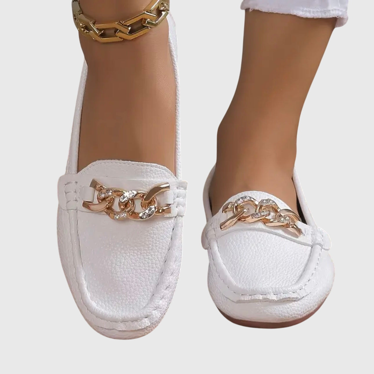 Melissa Orthopedic Leather Slip-On Loafer