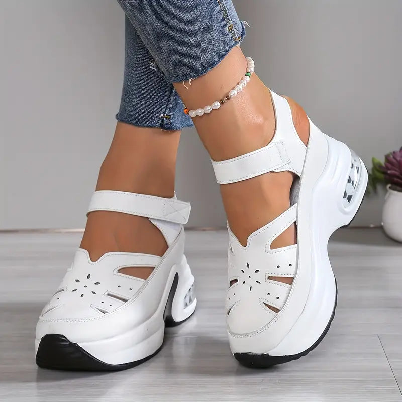Cushioned Orthopedic Platform Wedge Sandals