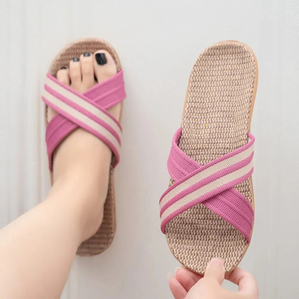 Women's Cross-Strap Comfort Sandals for Summer