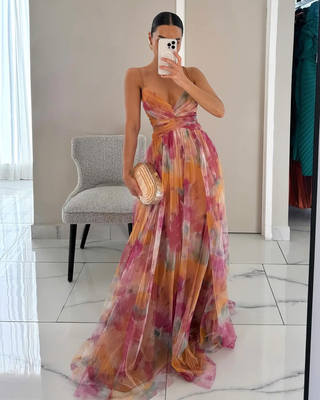 Chic Maxi Dress for Women - Flowing Elegant Casual Summer Dress