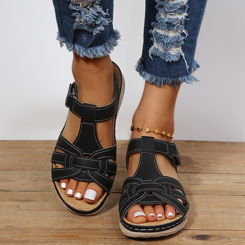Women's Arch Support Contoured Walking Sandals