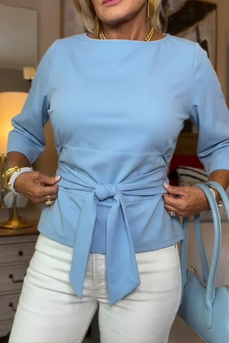 Bow Tie Waist Top