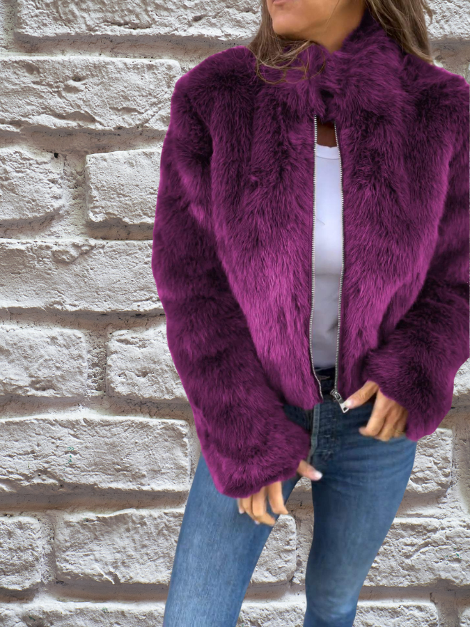 Lightweight High-Collar Autumn Coat