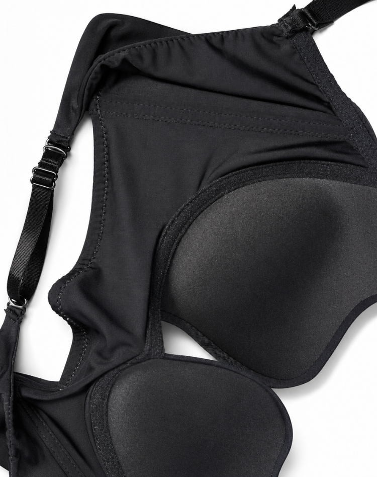 Backless Push-Up Bra With Adjustable Straps