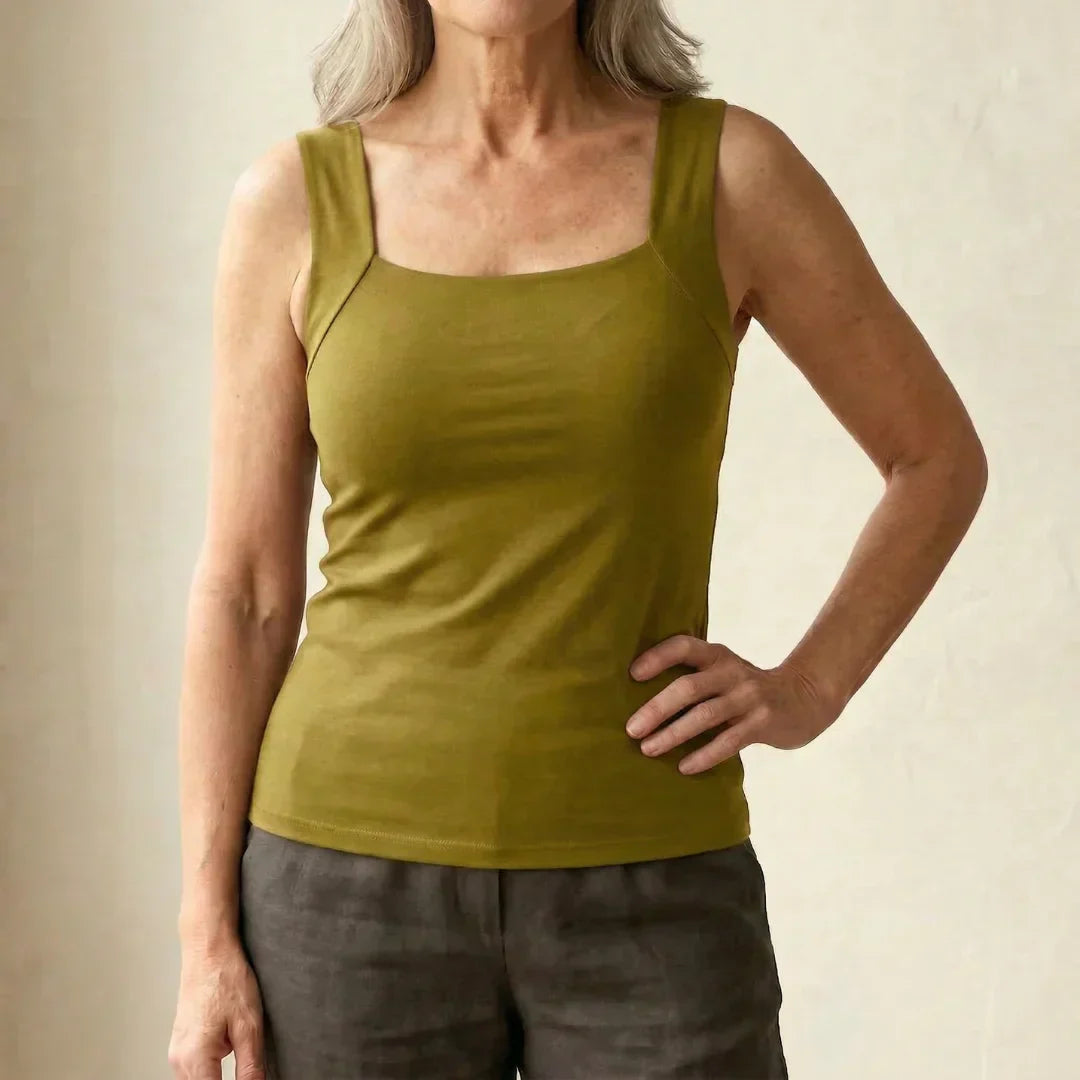 Roxanne Built-In Bra Support Tank Top