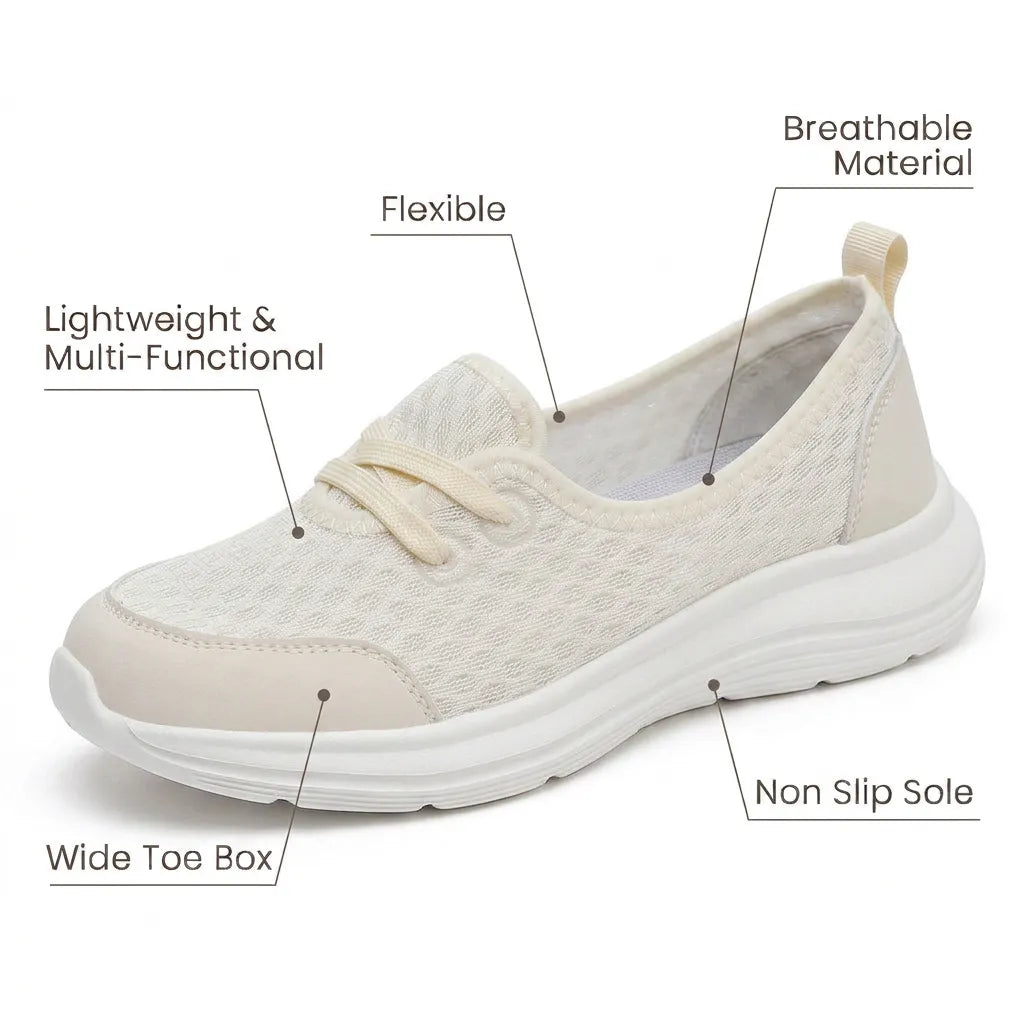 Women's Orthopedic Walking Shoes with Cushioned Insole