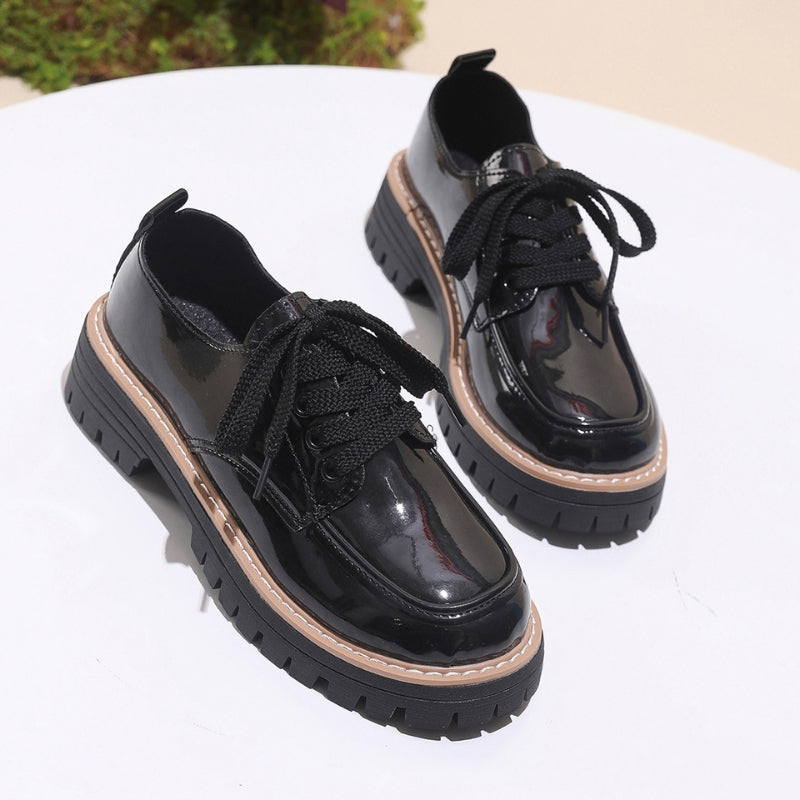 Genuine Leather Loafers with Classic Finish