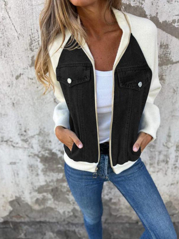 Casual Cotton Zip-Up Jacket
