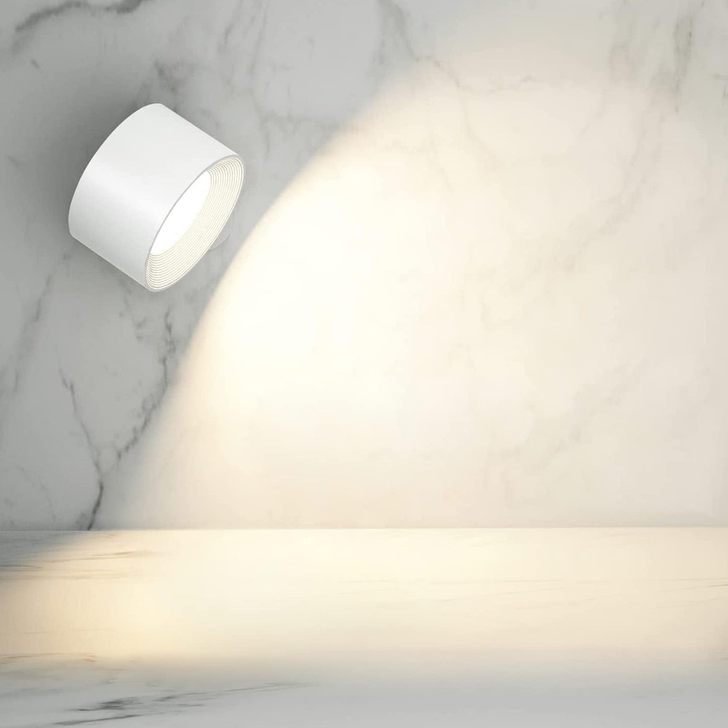 Rechargeable Wireless Wall Lamp With 360° Rotation