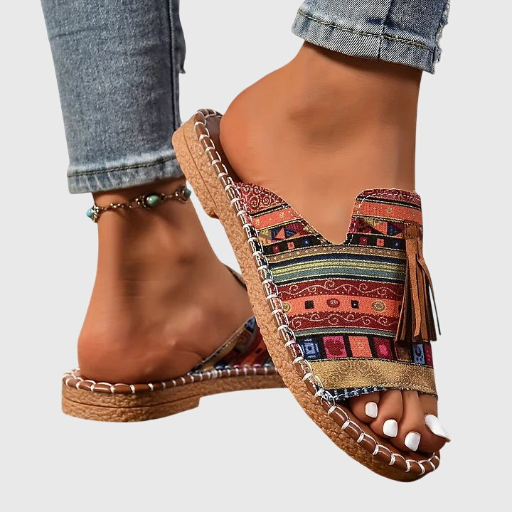 Lorraine Adjustable Strap Orthopedic Sandals