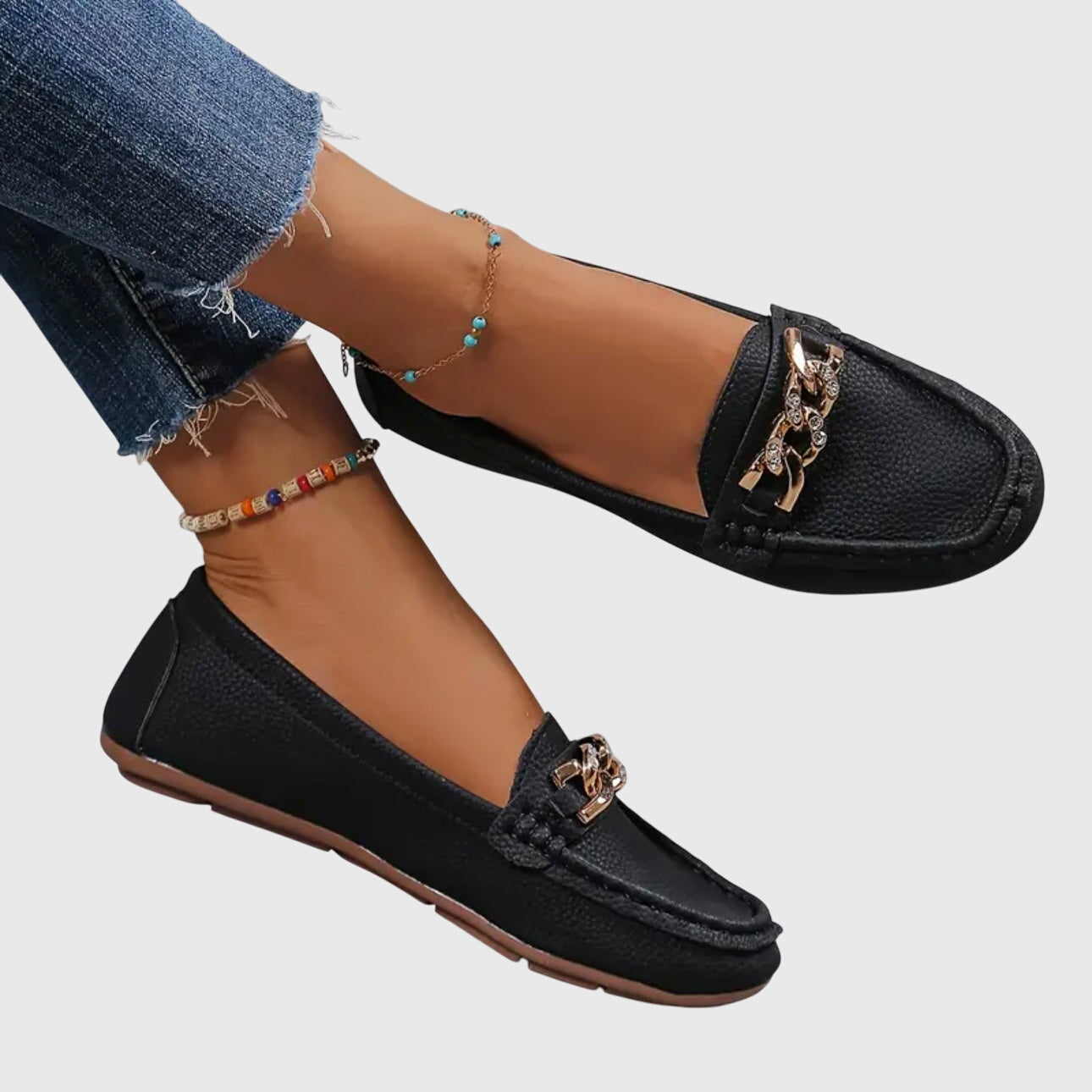 Melissa Orthopedic Leather Slip-On Loafer