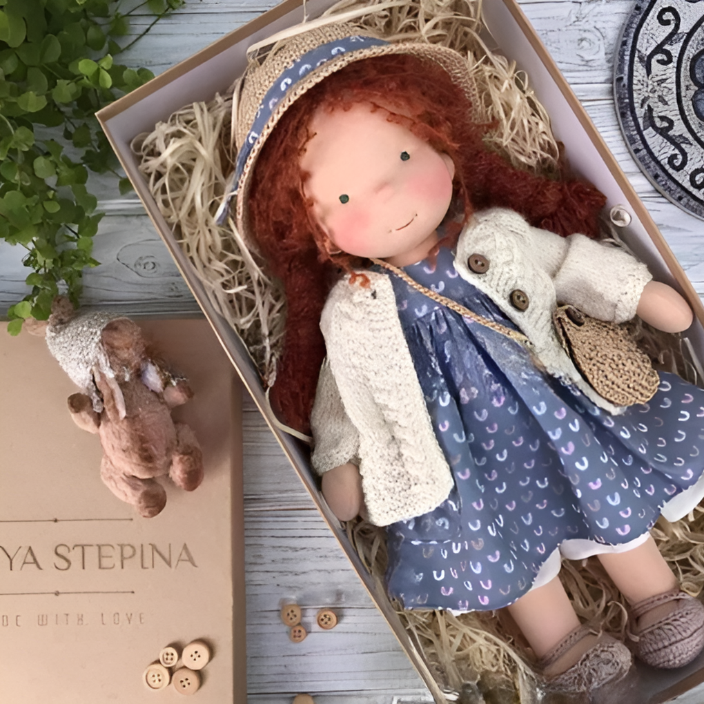 Handmade Cuddly Waldorf Doll