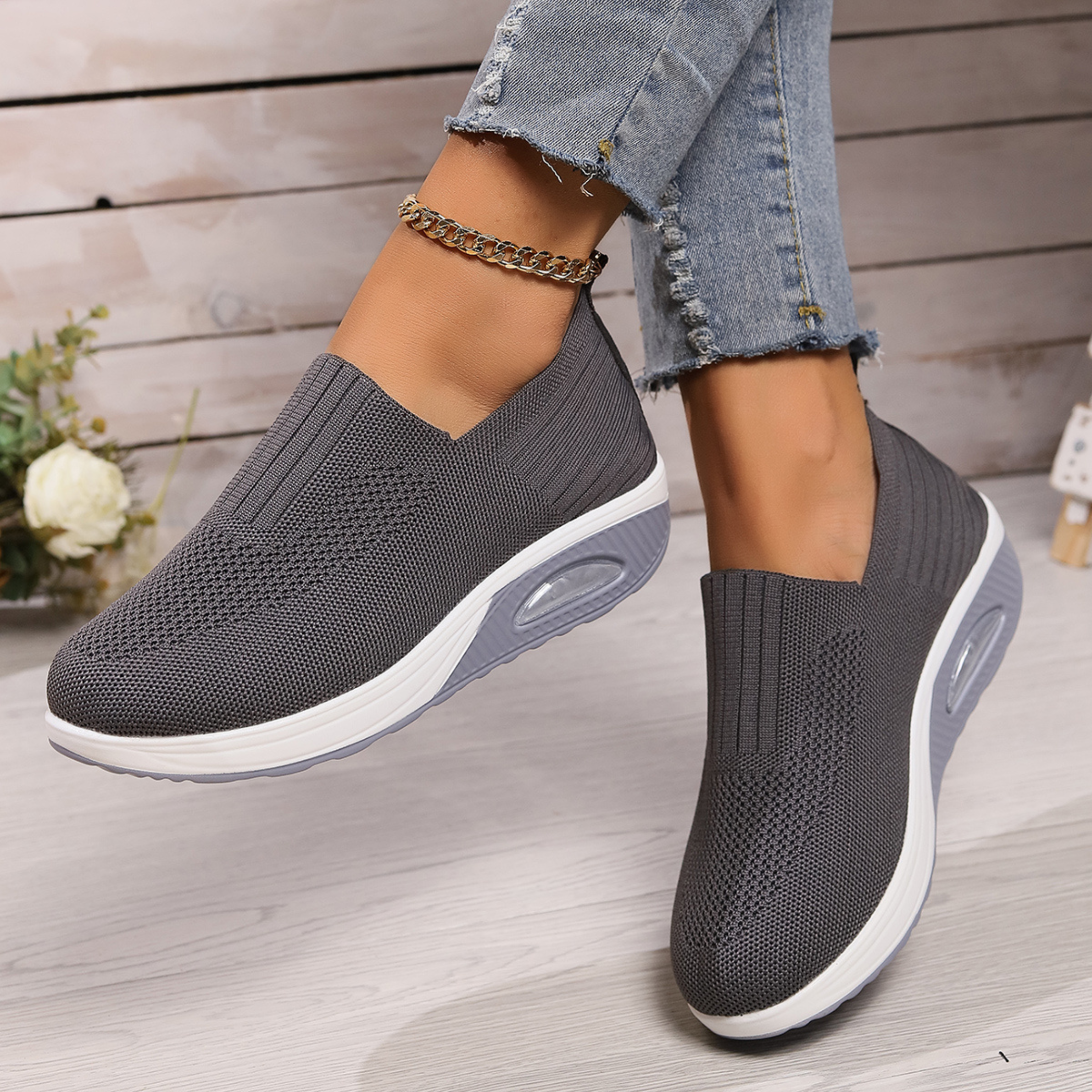Women's Orthopedic Slip-On Sneakers