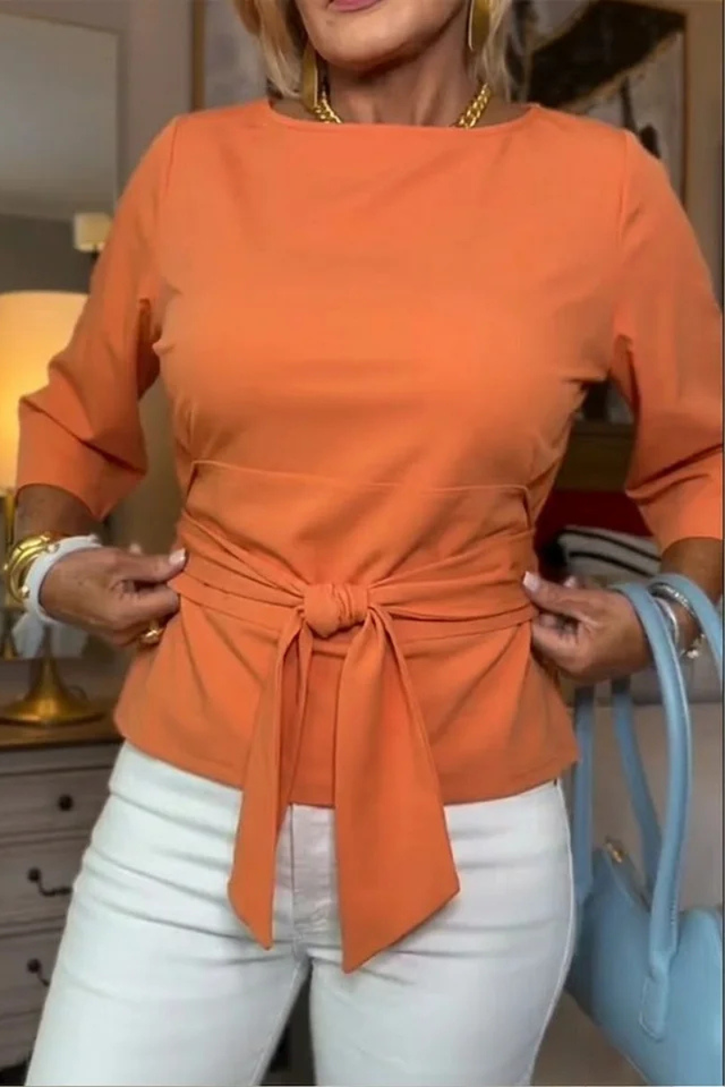 Bow Tie Waist Top