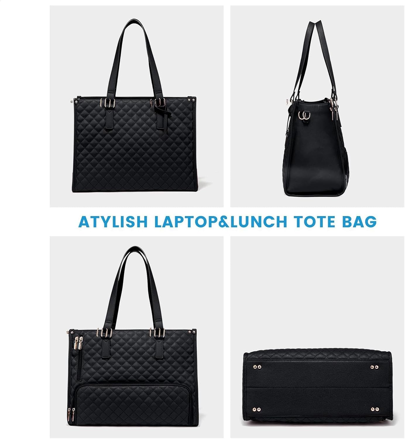 Insulated 2-in-1 Lunch And Laptop Tote