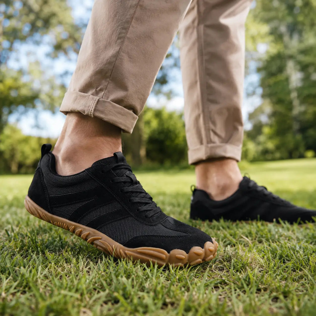 Lightweight Wide Fit Barefoot Hiking Shoes