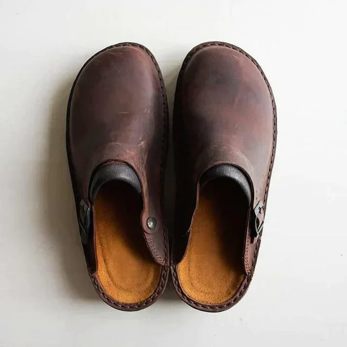 Orthopedic Wooden Sole Shoes
