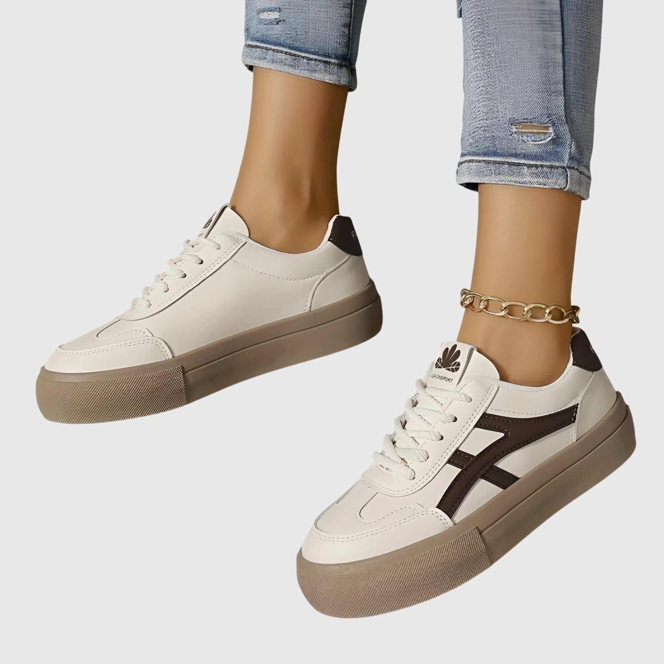 Wide Heel Slip-On Orthopedic Sneakers for Women