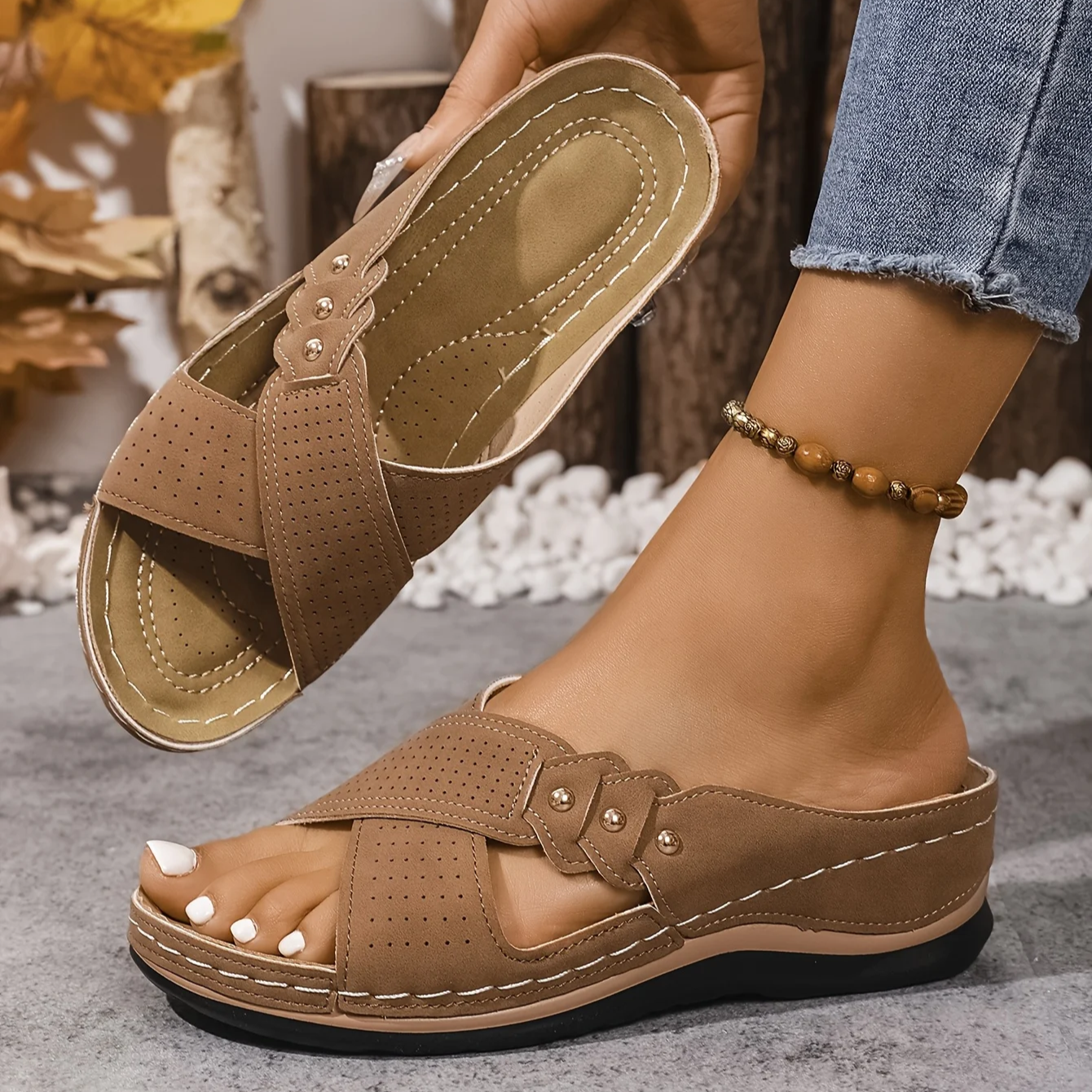 Women's Orthopedic Wedge Comfort Sandals