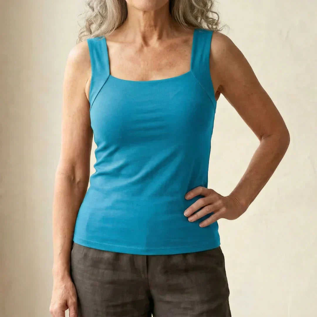 Roxanne Built-In Bra Support Tank Top