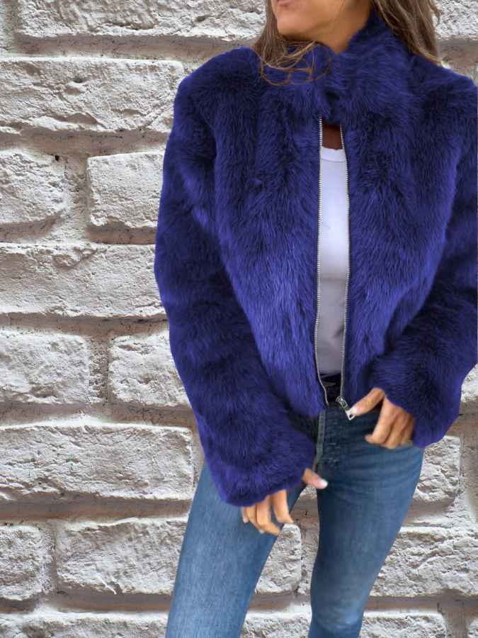 Lightweight High-Collar Autumn Coat