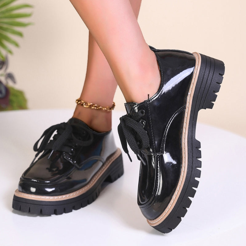 Genuine Leather Loafers with Classic Finish