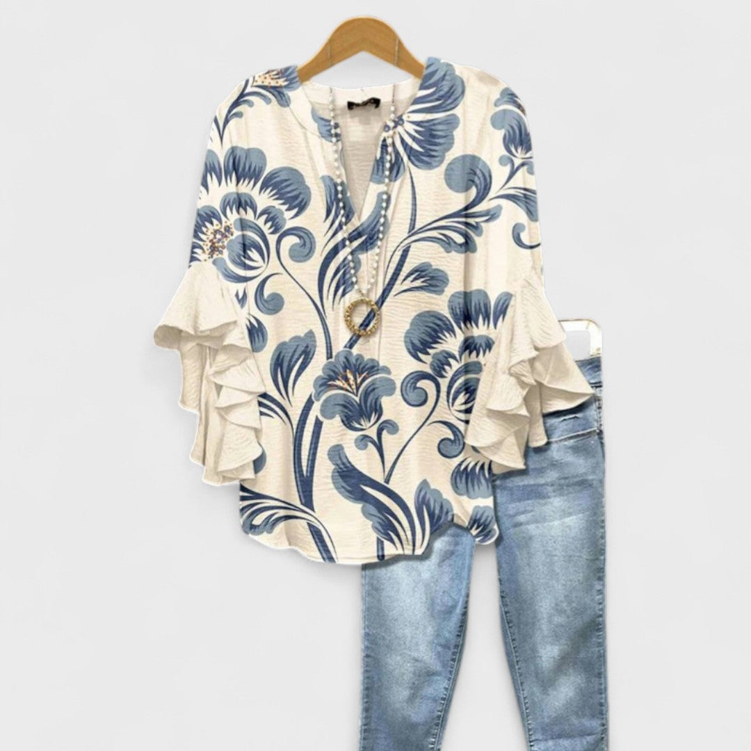 Women's Lightweight Short Sleeve Day Blouse