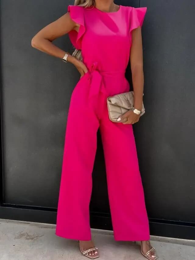 Wide Leg Women's Jumpsuit