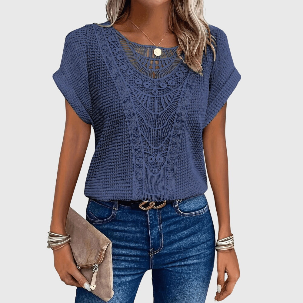 Boho Style Relaxed Fit Blouse