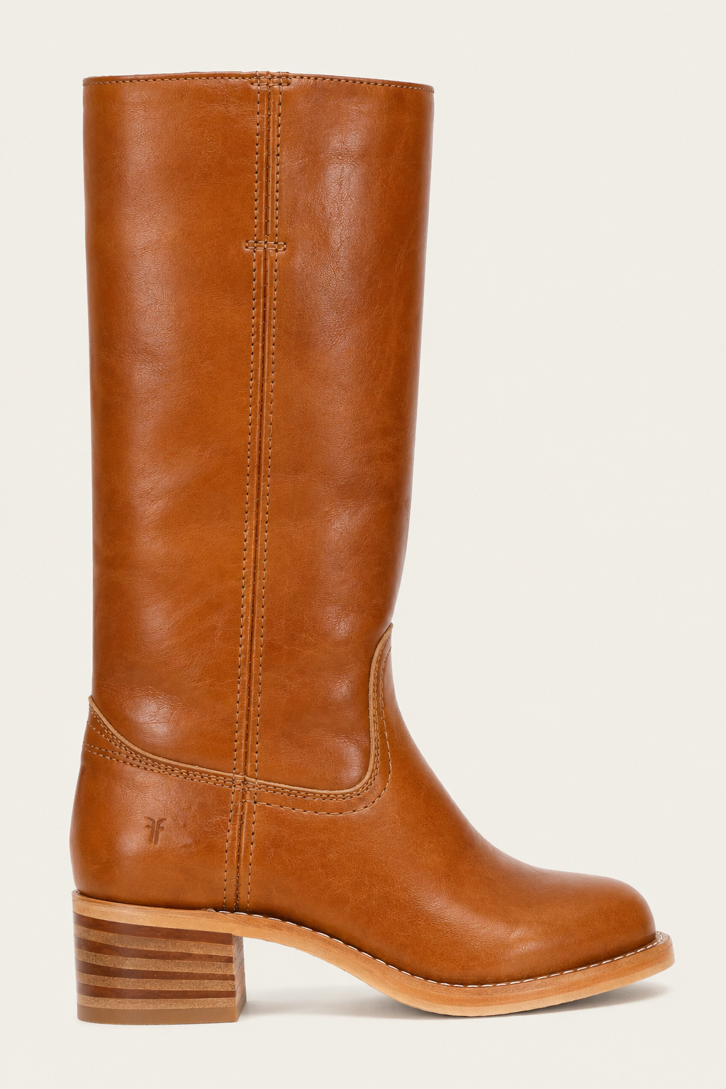 Women's Leather-Look Ankle Boots with Side Zip