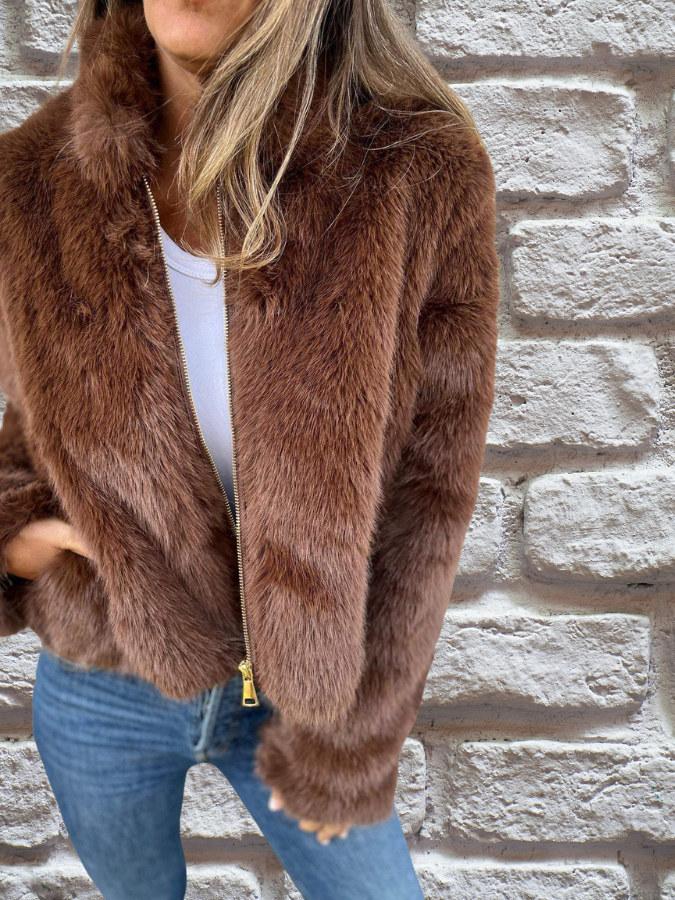 Lightweight High-Collar Autumn Coat