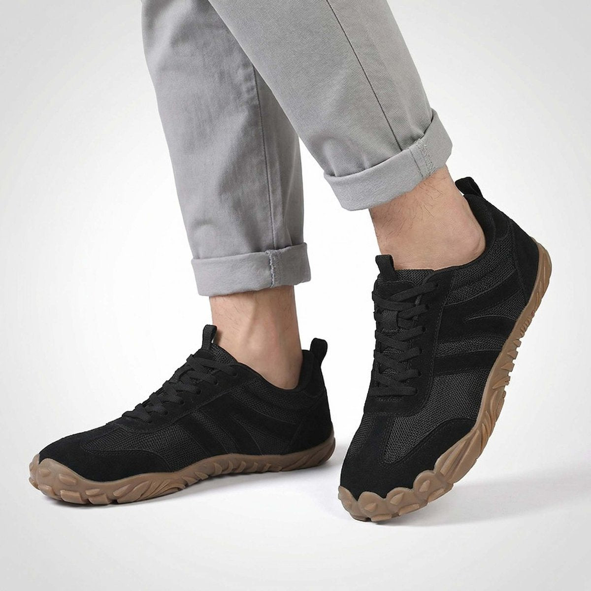 Wide Fit Orthopedic Barefoot Trainers | Zero Drop Unisex Walking Shoe