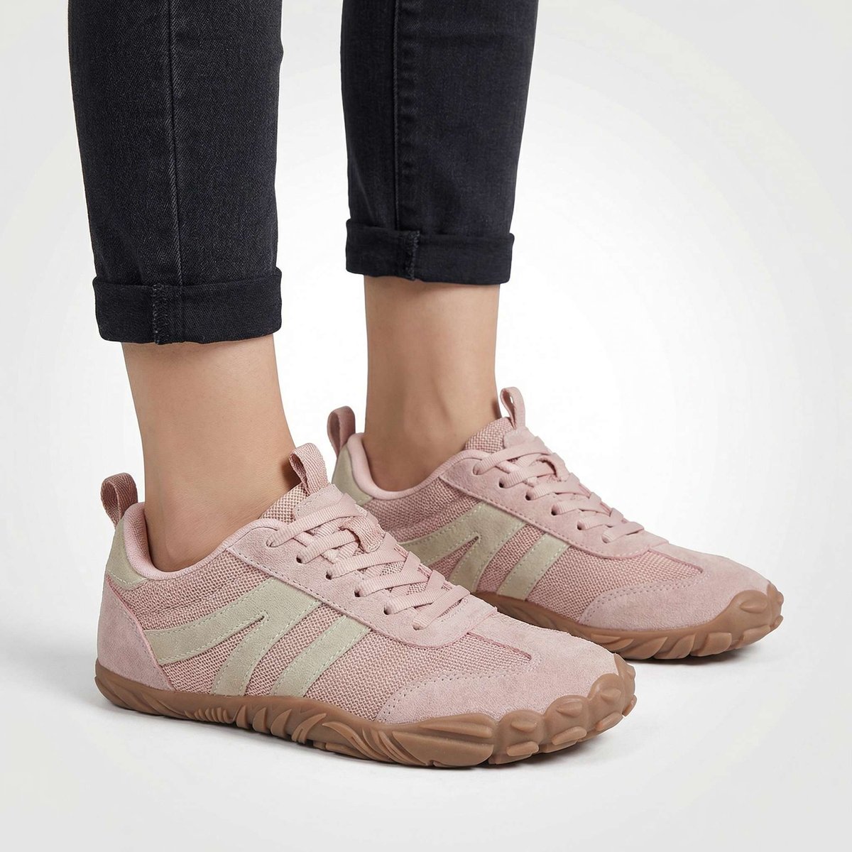 Wide Fit Orthopedic Barefoot Trainers | Zero Drop Unisex Walking Shoe