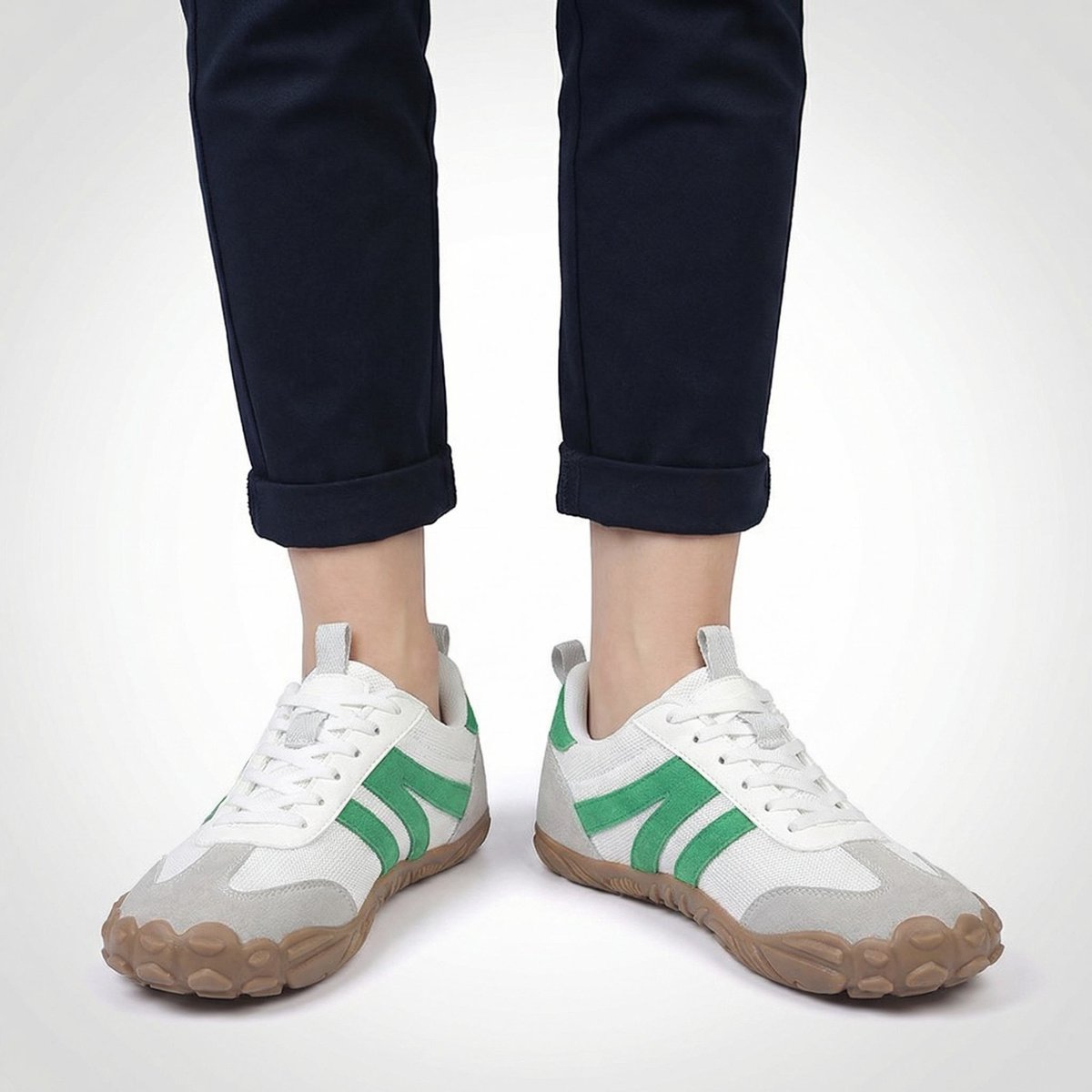 Wide Fit Orthopedic Barefoot Trainers | Zero Drop Unisex Walking Shoe