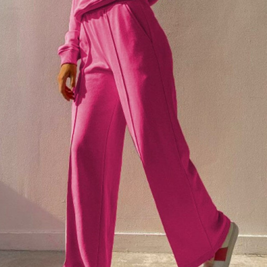 Relaxed Fit Two Piece Tracksuit Set