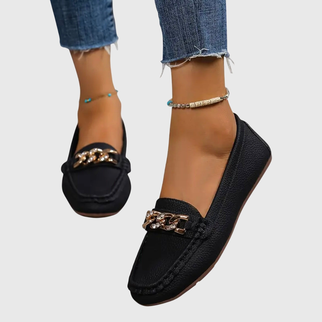 Melissa Orthopedic Leather Slip-On Loafer