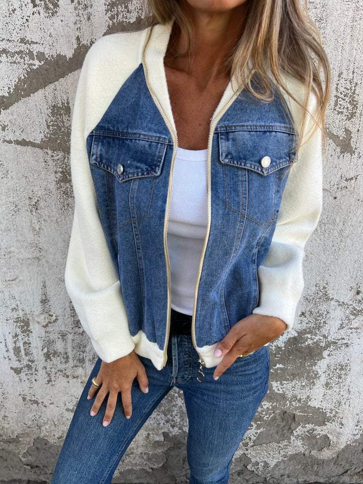 Casual Cotton Zip-Up Jacket